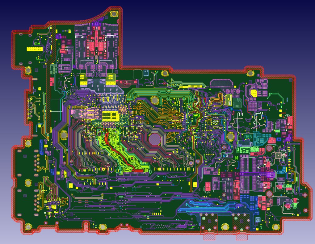 海思 HI3559AV100芯片pcb设计1